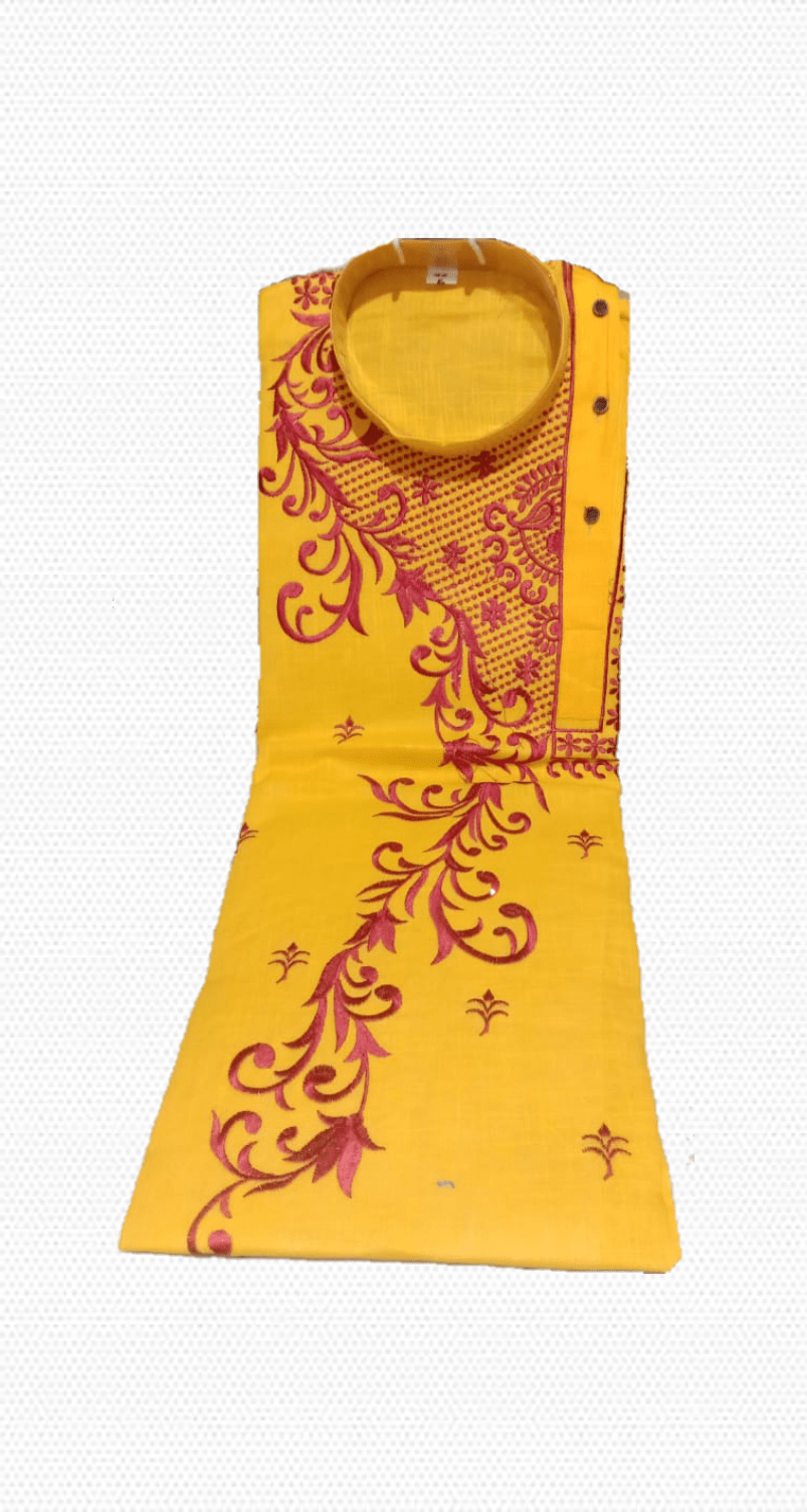 Embroidery Cotton Punjabi