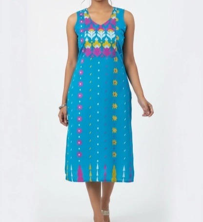 Women Dhakai Jamdani Kurti 1 Dhakai Jamdani Kurti