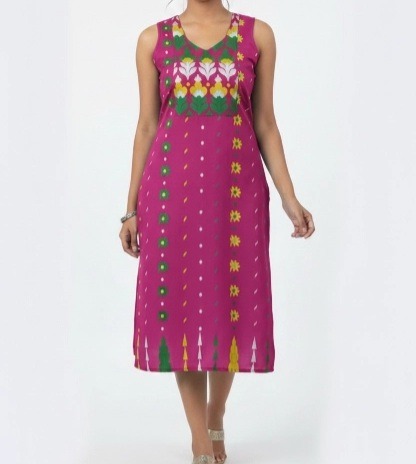 Women Dhakai Jamdani Kurti 1 Dhakai Jamdani Kurti