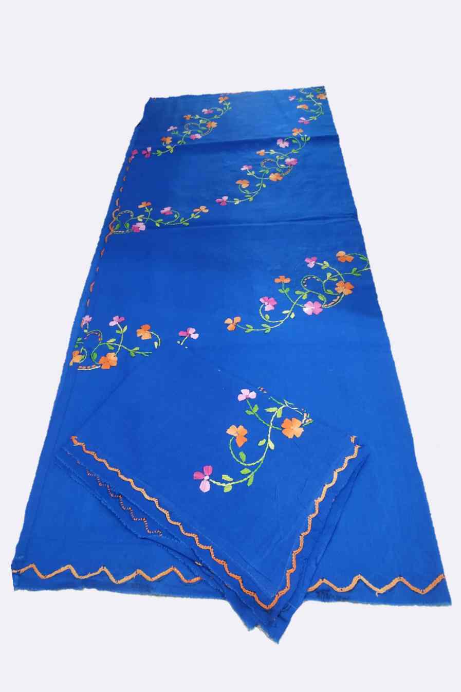 Kantha stitched bedsheet