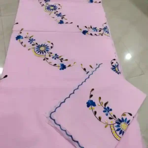 Kantha stitched bedsheet