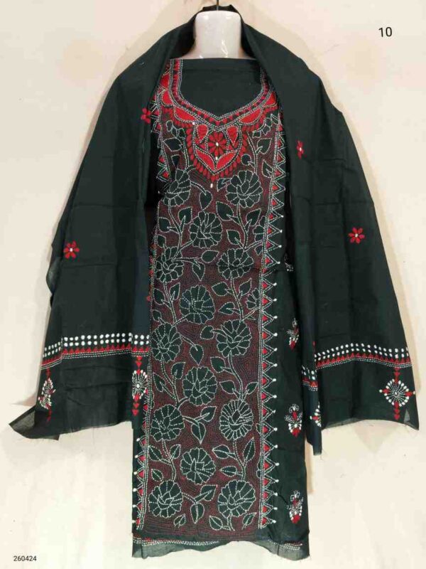 Reverse Kantha Stitched Salwar8
