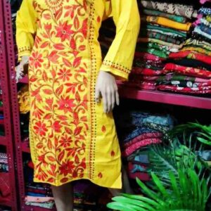 Kantha stitched Kurti