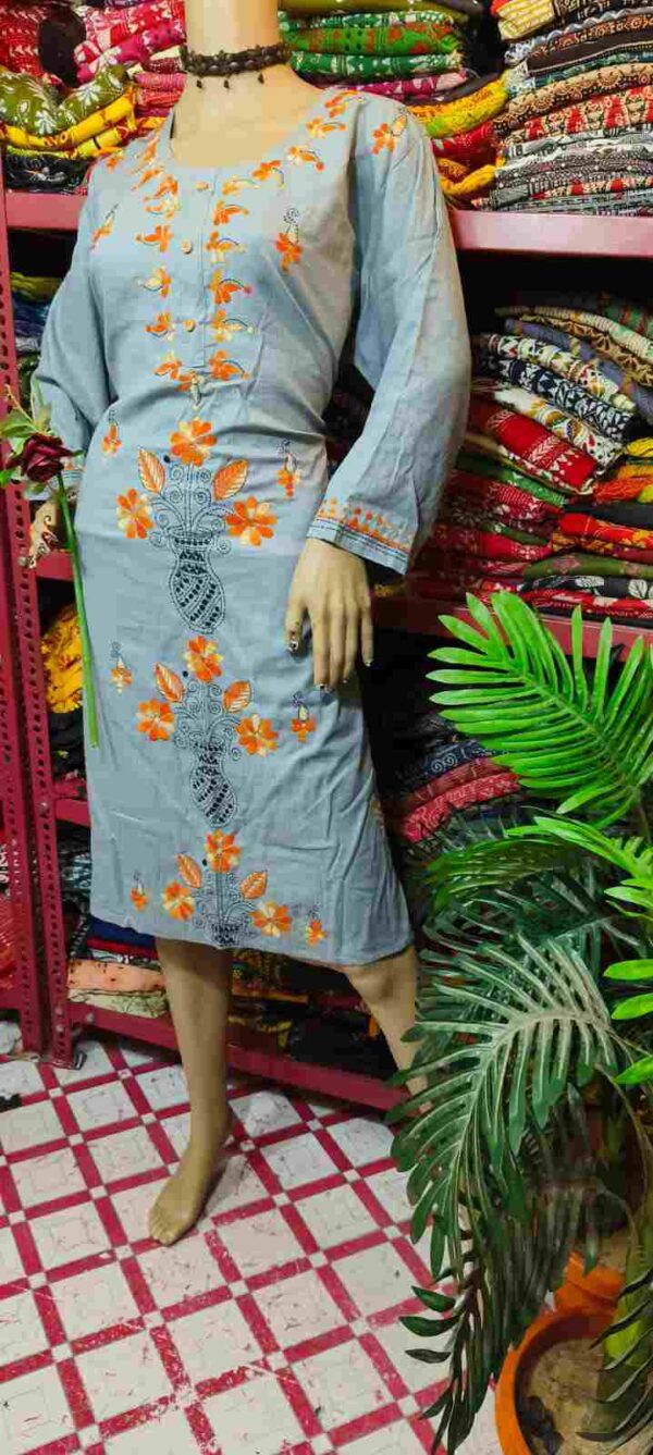 Kantha Stitched Kurti3