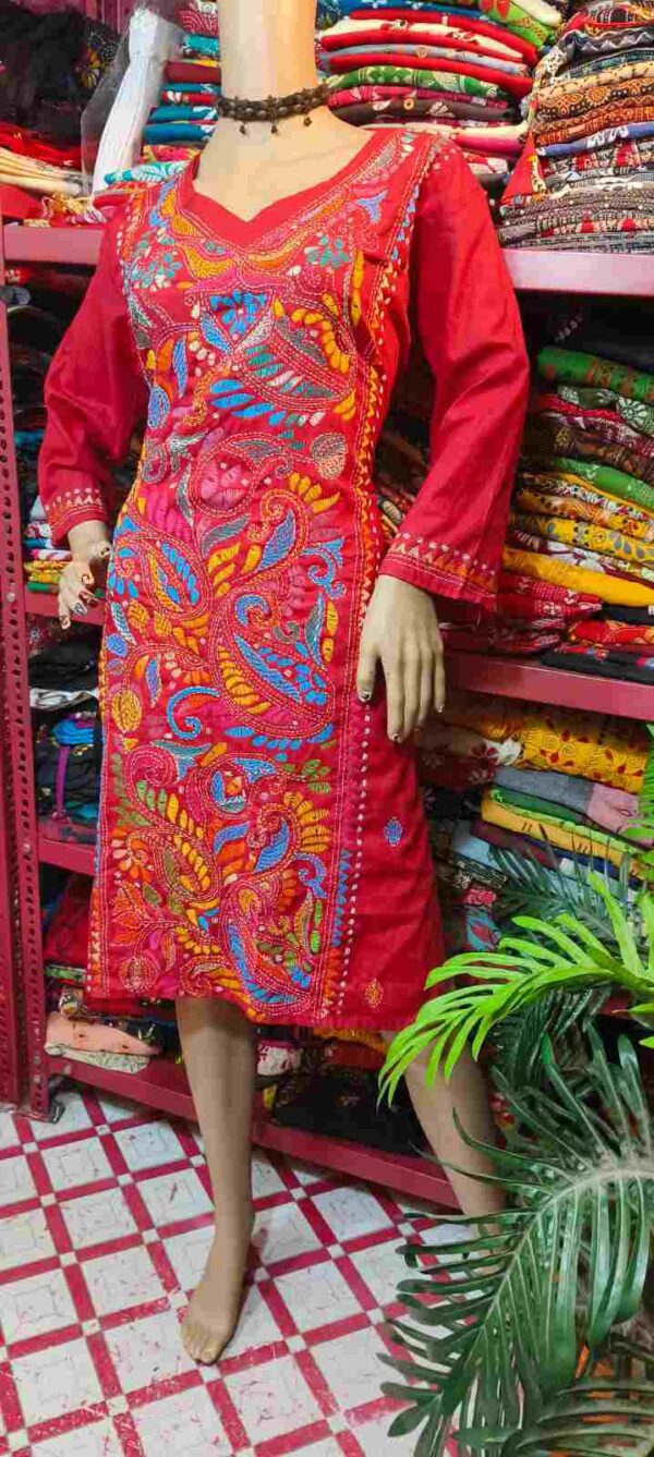 Kantha Stitched Kurti6