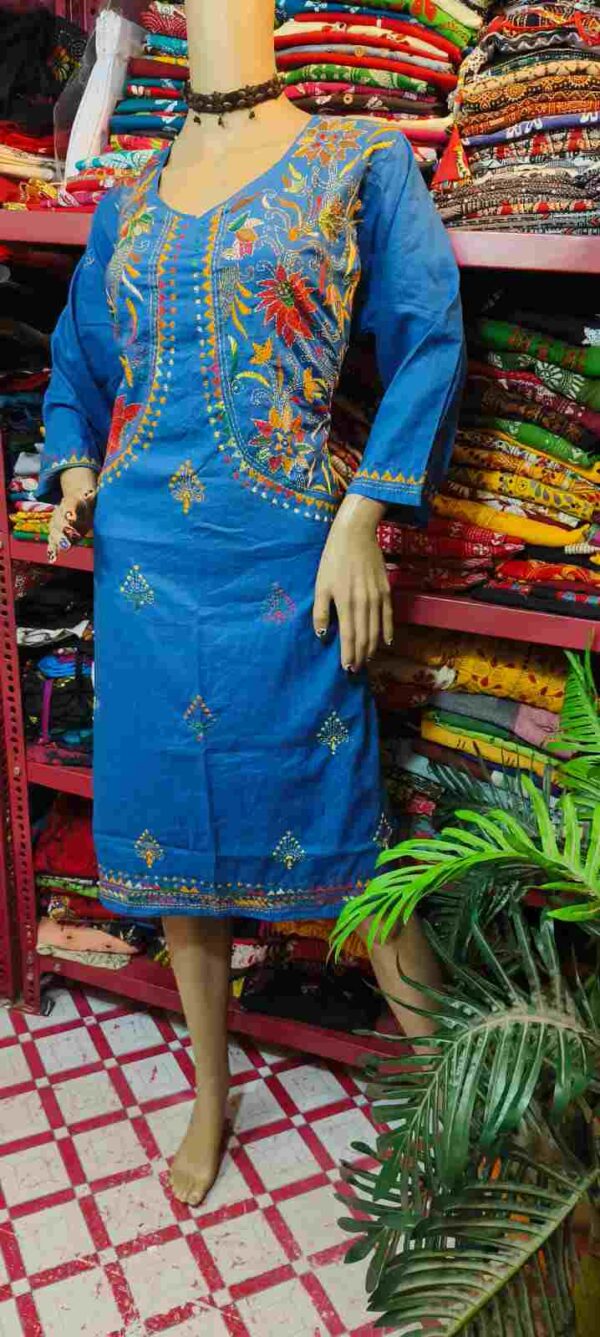 Kantha Stitched Kurti7