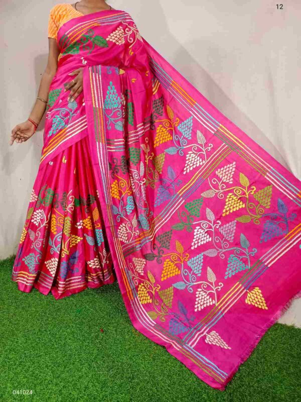 Kantha Stitched Saree