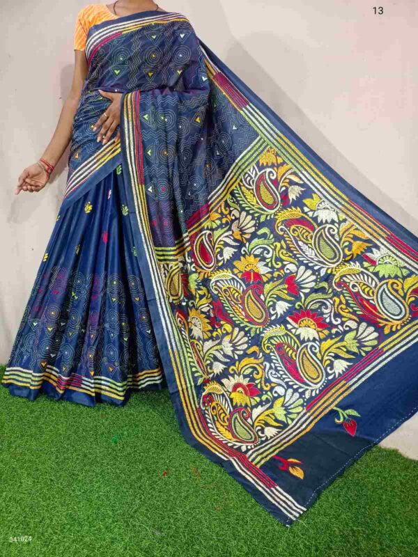 Kantha Stitched Saree20