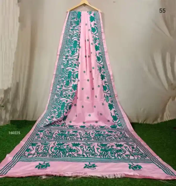 Kantha Stitched Saree