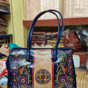 Shantiniketan Leather Shoulder Bag