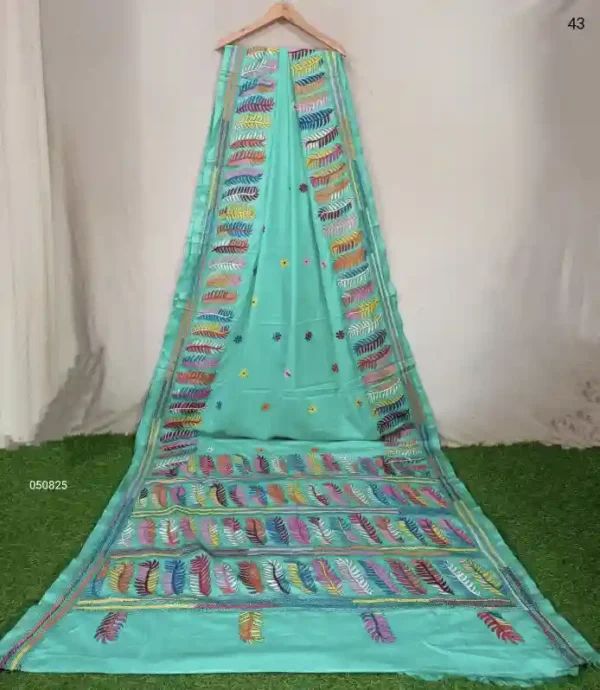 Kantha Stitched Saree