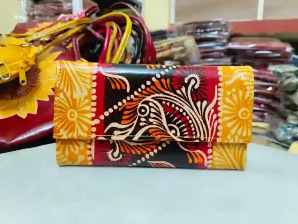 Shantiniketan Leather Purse
