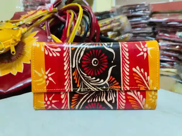 Shantiniketan Leather Purse