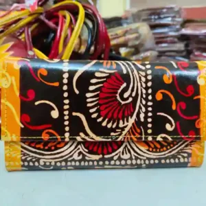 Shantiniketan Leather Purse