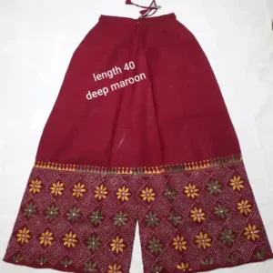 Kantha Stitched Palazzo