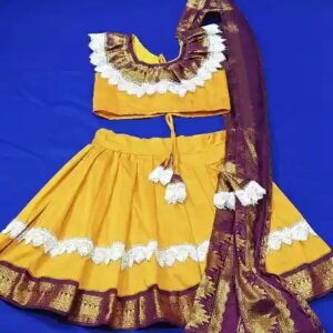 Exclusive Pure Cotton Lehenga for Kids