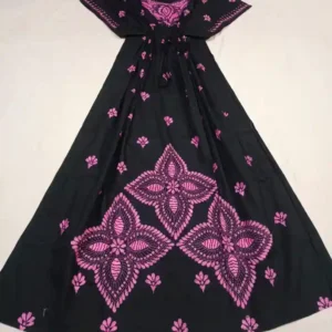 Kantha Stitched Kaftan Nighty
