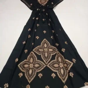 Kantha Stitched Kaftan Nighty