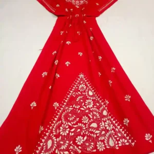 Kantha Stitched Kaftan Nighty