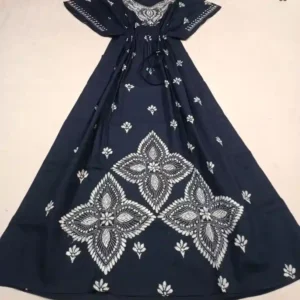 Kantha Stitched Kaftan Nighty