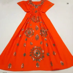 Kantha Stitched Kaftan Nighty