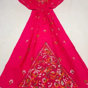 Kantha Stitched Kaftan Nighty