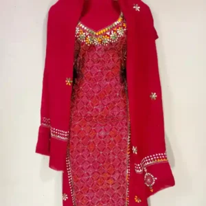 Reverse Kantha Stitched Salwar