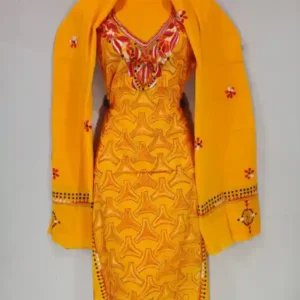 Reverse Kantha Stitched Salwar