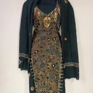 Reverse Kantha Stitched Salwar