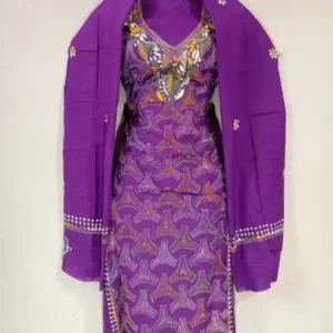 Reverse Kantha Stitched Salwar