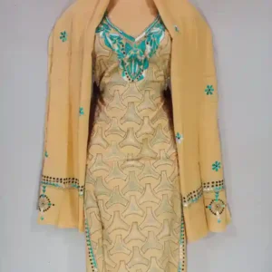 Reverse Kantha Stitched Salwar