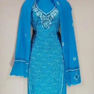 Reverse Kantha Stitched Salwar