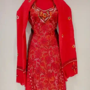 Reverse Kantha Stitched Salwar