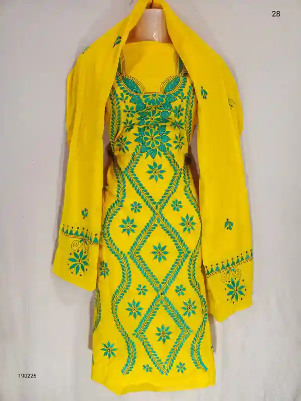 Kantha Stitched Salwar 1 Kantha Stitched Salwar