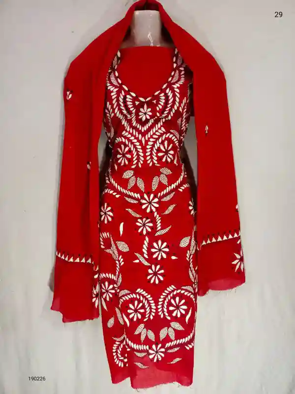 Kantha Stitched Salwar 1 Kantha stitched salwar