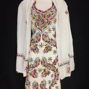 Kantha stitched salwar