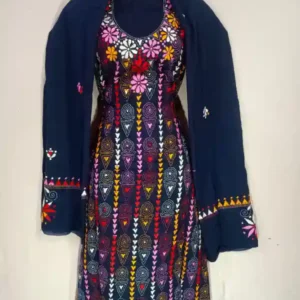 Kantha stitched salwar