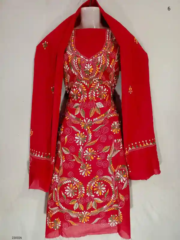 Kantha Stitched Salwar 1 Kantha Stitched Salwar