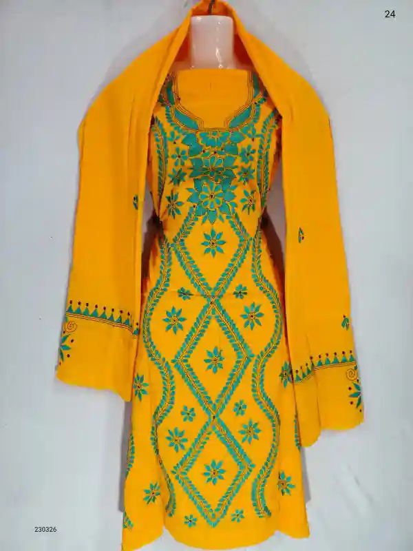 Kantha Stitched Salwar 1 Kantha Stitched Salwar