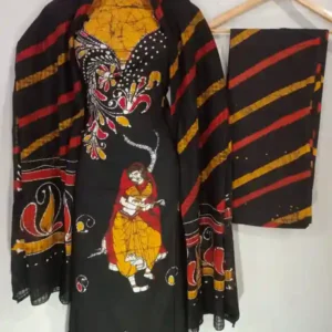 Figure Batik Salwar Suit