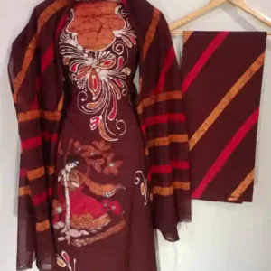 Figure Batik Salwar Suit