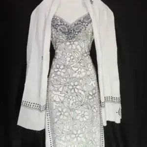 reverse kantha stitched salwar