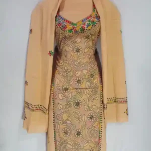 Reverse Kantha Stitched Salwar