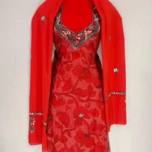 Reverse Kantha Stitched Salwar