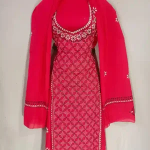 Reverse Kantha Stitched Salwar