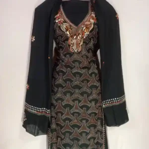 Reverse Kantha Stitched Salwar