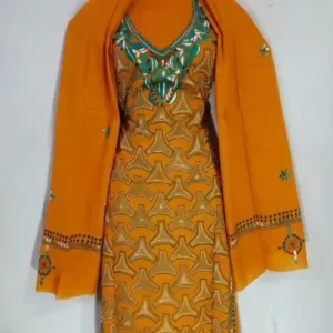 Reverse Kantha Stitched Salwar