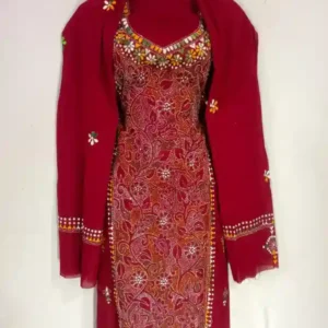 Reverse Kantha Stitched Salwar