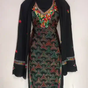 Reverse Kantha Stitched Salwar