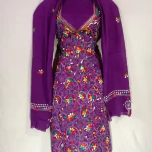 Kantha stitched salwar
